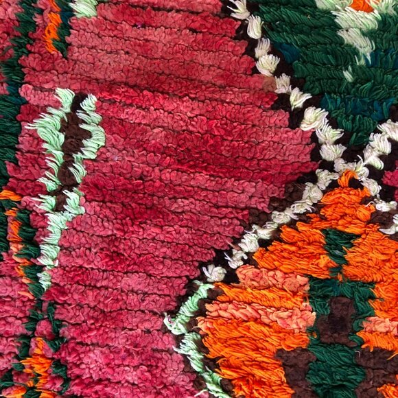 Antique berber Vintage Runner - Hand-Knotted rug 2,11x7,7ft - Picture 2 of 6